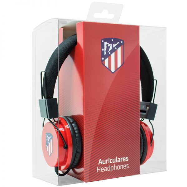 Auriculares Cascos Jack 3,5 mm Licencia Fútbol Atlético de Madrid - Imagen 2