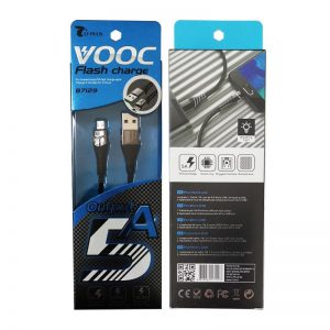 LT Plus B7129 cable micro usb 1metro 5A negro