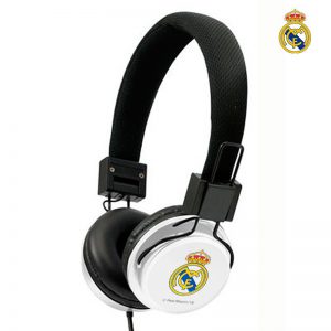 Auriculares Cascos Jack 3,5 mm Licencia Fútbol Real Madrid C.F.