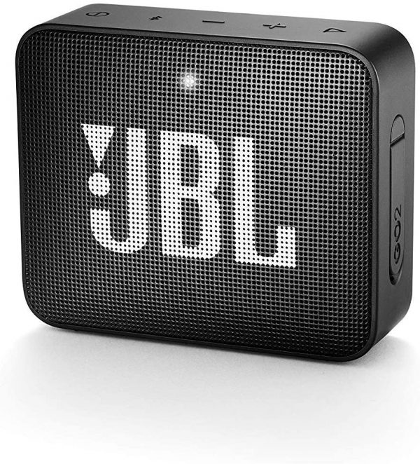 JBL GO 2 - Altavoz inalámbrico portátil con Bluetooth, resistente al agua (IPX7), hasta 5h de reproducción con sonido de alta fidelidad, negro