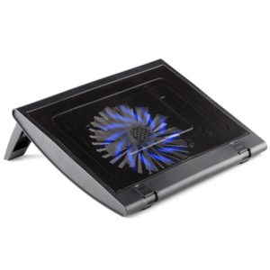 Soporte Ventilador Ordenadores Portátiles NGS Turbo Stand Negro