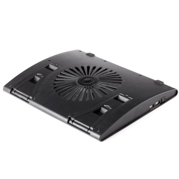 Soporte Ventilador Ordenadores Portátiles NGS Turbo Stand Negro - Imagen 2