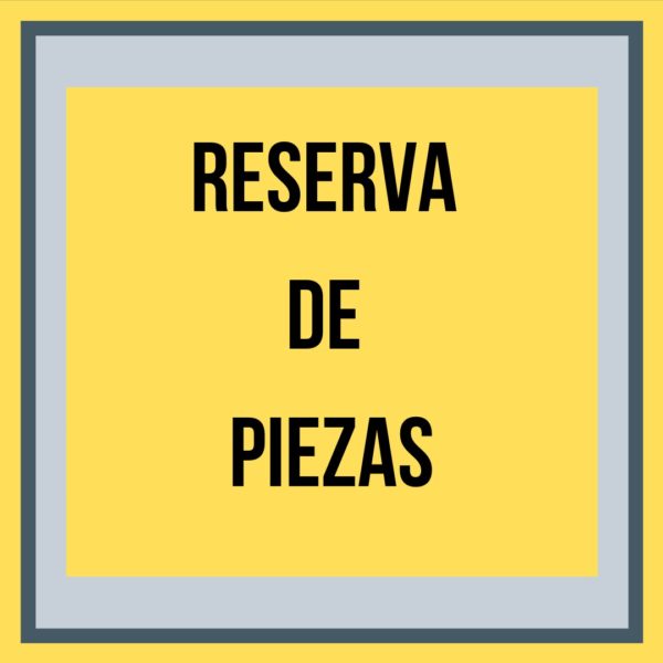 Reserva de pieza